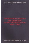 Literatura e crítica na Imprensa do Rio Grande do Sul 1868 a 1880